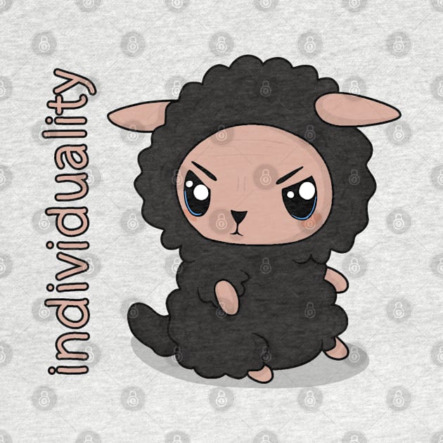 Black sheep - individuality by valentinahramov